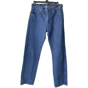 Wrangler 13MWZ Cowboy Cut Original 
Fit Blue Denim Mens Jeans Western 
31x32